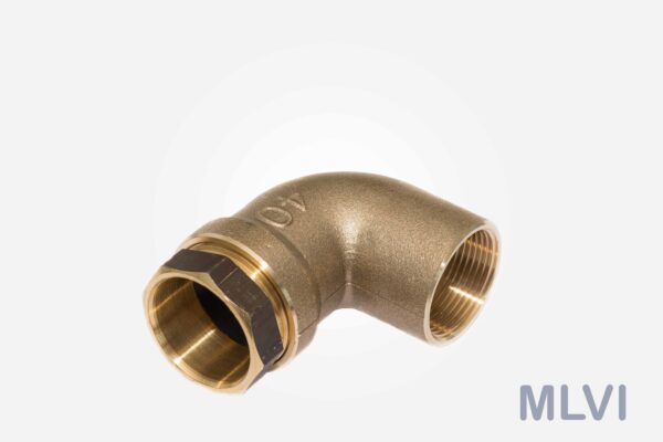 Elbow connector brass internal thread